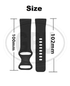 Fitbit Versa 4 / Sense 2 / Versa 3 / Sense Smart Watch Soft Silicone Replacement Band Strap - Small size