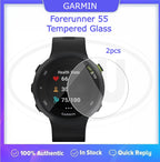 [2pcs] Garmin Forerunner 55 / FR55 Screen Protector HD Tempered Glass