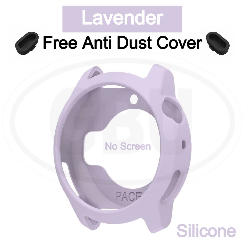 Coros Pace 4 Sarung Full Built-in Tempered Glass Cover / Sarung Half Silikon - No Screen  PERCUMA Anti-Dust Cover