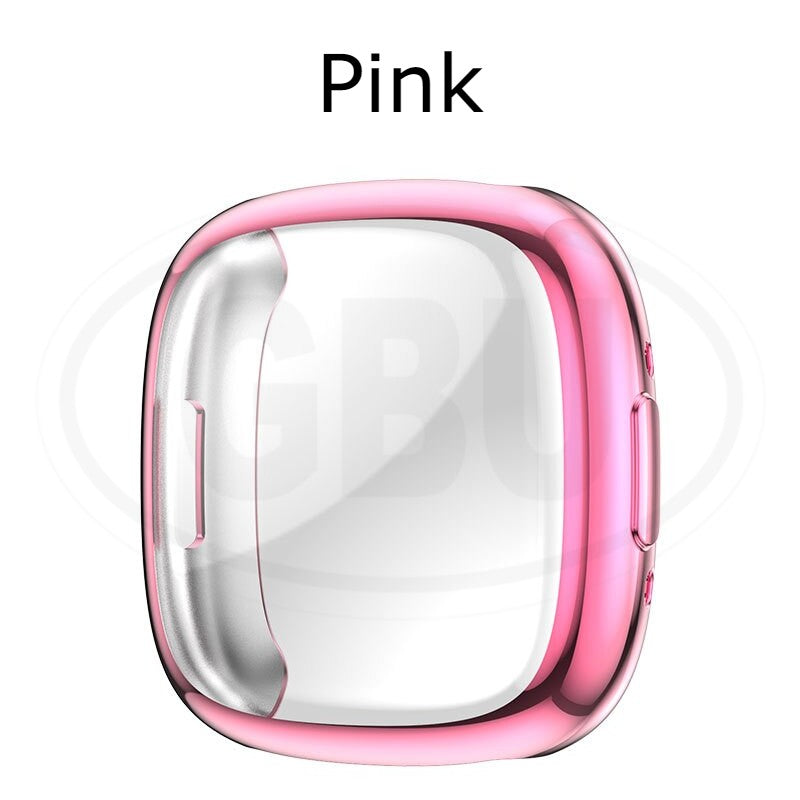 Fitbit Versa 4 / Sense 2 / Versa4 / Sense2 TPU Full Cover Protector Case
