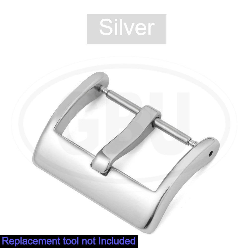 Watch Buckle Strap Buckles 18mm 20mm 22mm Watch Band Strap Pin Buckles - Elegant Design 304L Stainless Steel
