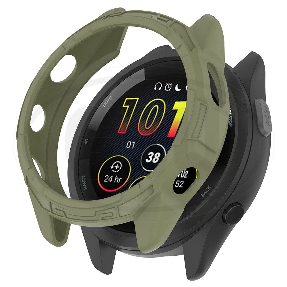 Garmin Forerunner 265 / Forerunner 265s / FR265 / FR265s TPU Half Cover Protector Case - No Screen