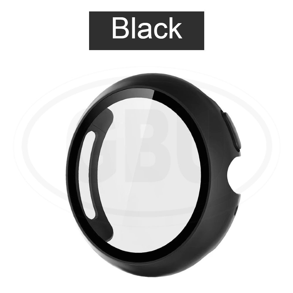 Google Pixel Watch 4 45mm / Google Pixel Watch 4 41mm Sarung Full Built-in Tempered Glass Cover