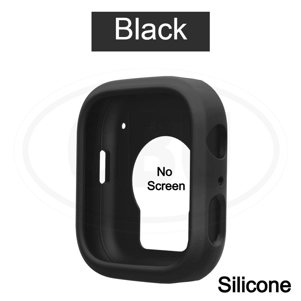 Honor Watch X5i Sarung Full Built-in Tempered Glass Cover / Sarung Half Silikon - No Screen