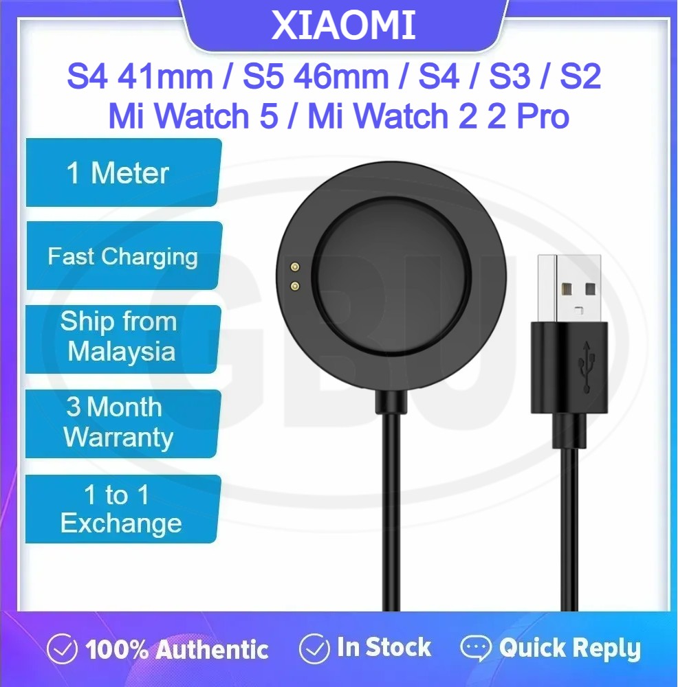 Xiaomi Watch S5 46mm / S4 41mm / Mi S4 / Mi S3 / Mi S2 / Mi Watch 5 / Mi Watch 2 Smart Watch Magnetic Charger Dock Cradle