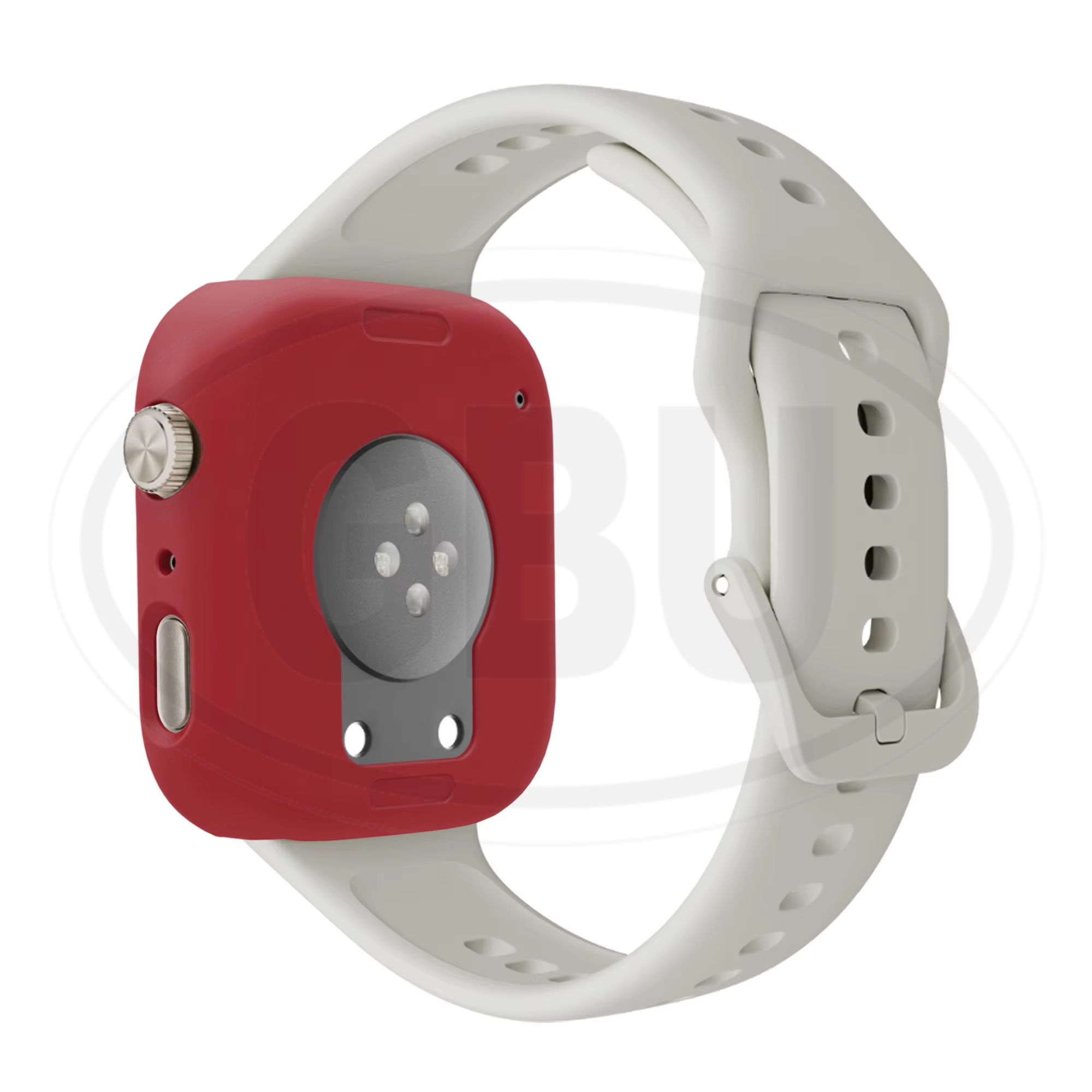 Honor Watch X5i Sarung Full Built-in Tempered Glass Cover / Sarung Half Silikon - No Screen