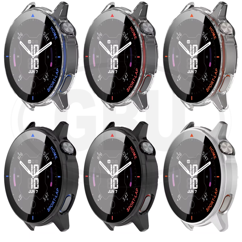 Compatible with Huawei GT Runner 2 Sarung Full Built-in Tempered Glass / Sarung Half Silikon - No Screen  (NOT ORIGINAL)