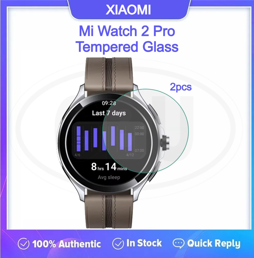 [2pcs] Xiaomi Watch 2 Pro / MI Watch 2 Pro Screen Protector HD Tempered Glass