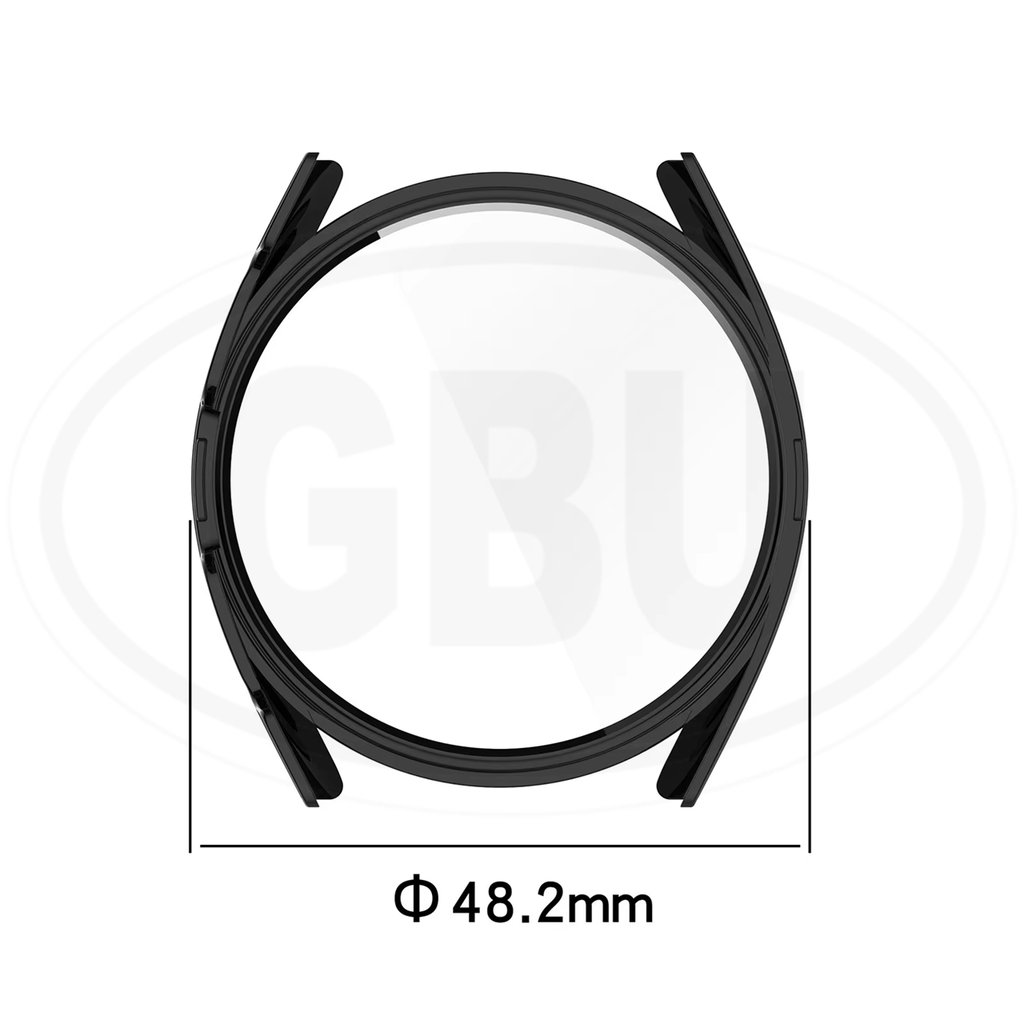 Xiaomi Watch S2 46mm / Xiaomi Watch S2 42mm / Mi Watch S2 Full Cover Case 2-in-1 with Tempered Glass Protector Screen