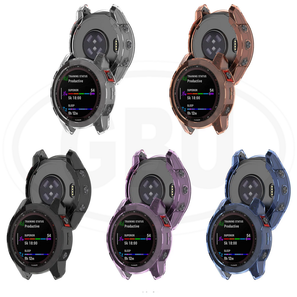 Garmin Epix Gen 2 / Epix (Gen 2) TPU Half Cover Protector Case - No Screen