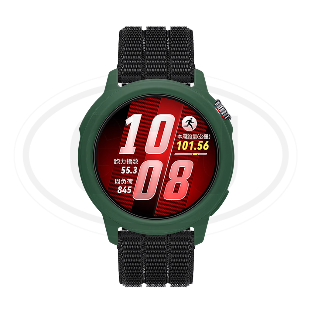 Compatible with Huawei GT Runner 2 Sarung Full Built-in Tempered Glass / Sarung Half Silikon - No Screen  (NOT ORIGINAL)
