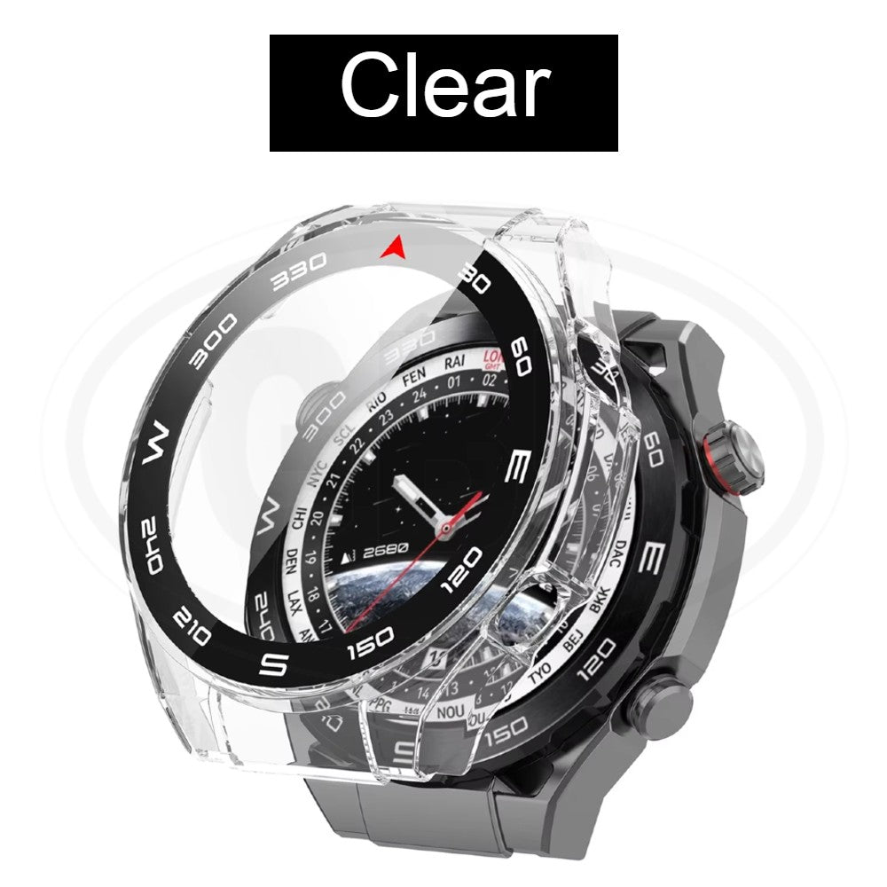 Huawei Watch Ultimate / Huawei Ultimate Full Cover Case 2-in-1 with Tempered Glass Protector Screen