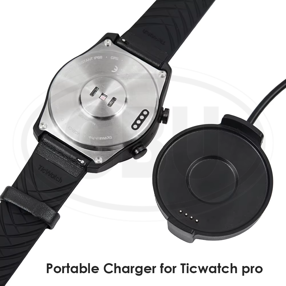 Mobvoi Ticwatch Pro 2020 / Ticwatch Pro USB Charging Cable Charger Charging Dock Cradle - High Quality
