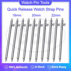 Watch Pin Stainless Steel Push Pin / Quick Release Spring Pin / Watch Pins - 18mm / 20mm / 22mm