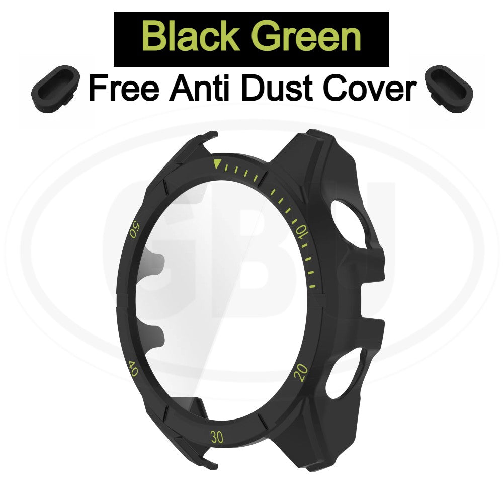 Garmin Tactix 8 47mm / Tactix 8 51mm / Tactix 8 51mm Solar Sarung Full TPU Built-in Screen Protector Cover