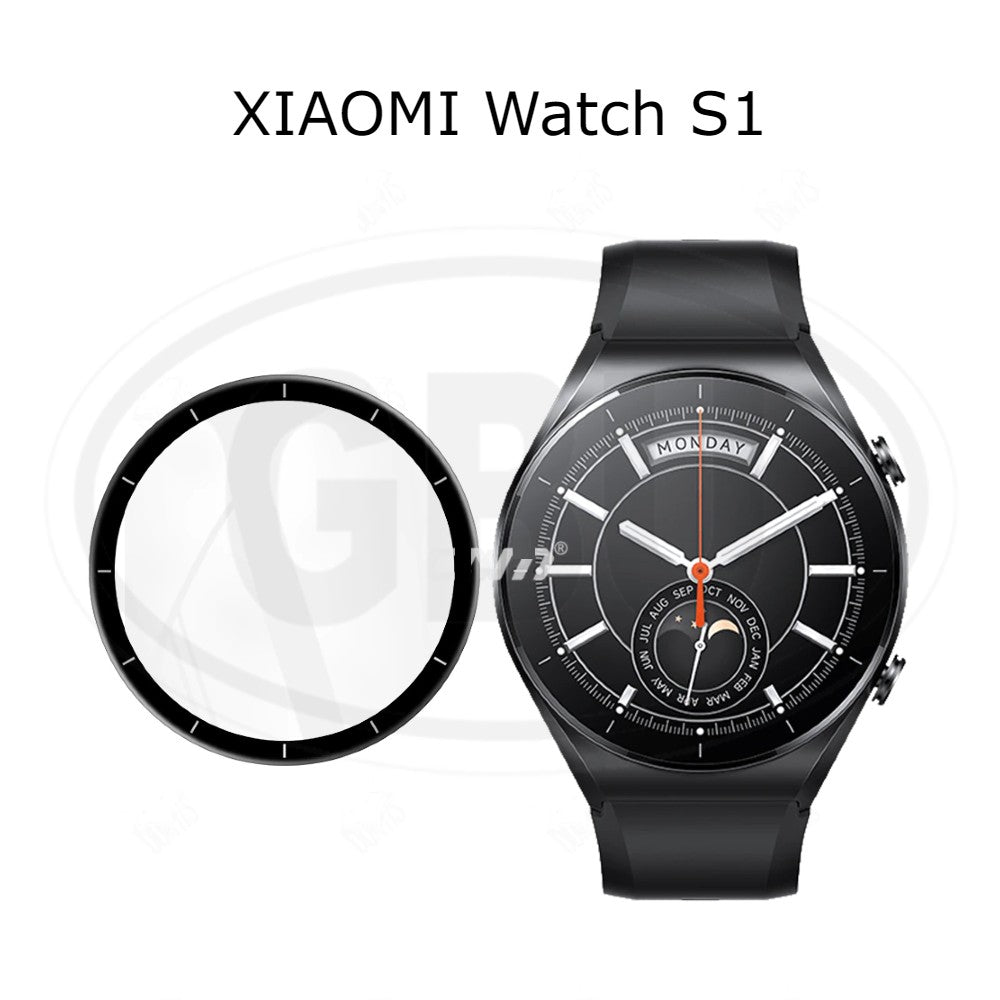 [2pcs] Xiaomi Watch S1 Active / Watch S1 3D Full Cover Screen Protector - Full Screen