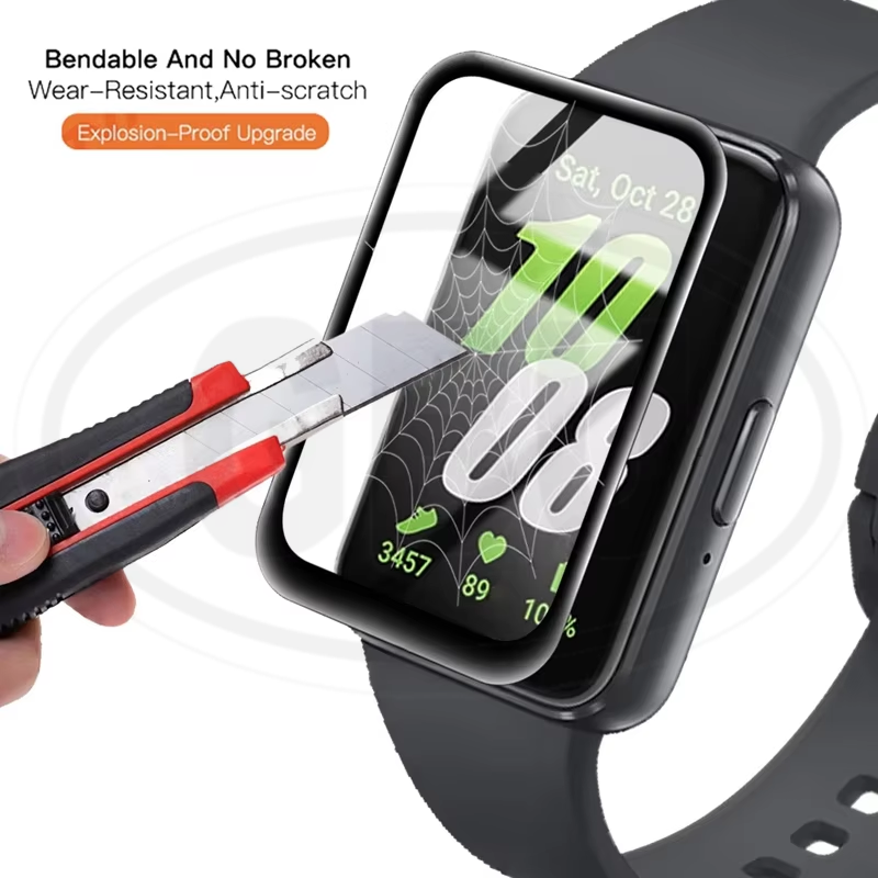 [2pcs] Samsung Galaxy Fit 3 / Fit3 / SM-R390 / R390 3D Full Cover Screen Protector - Full Screen