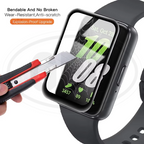[2pcs] Samsung Galaxy Fit 3 / Fit3 / SM-R390 / R390 3D Full Cover Screen Protector - Full Screen