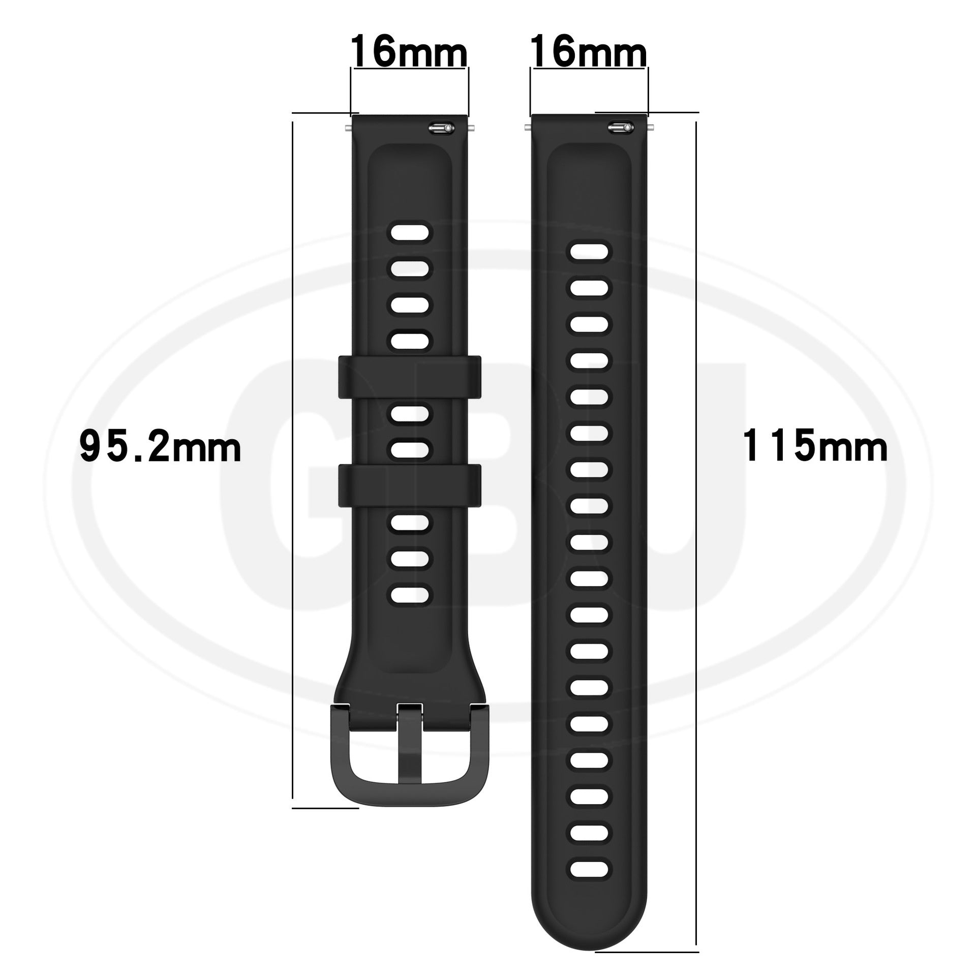 Ice Watch Ice Learning Purple / Ice Learning Blue Tali Silikon Strap Band - 16mm