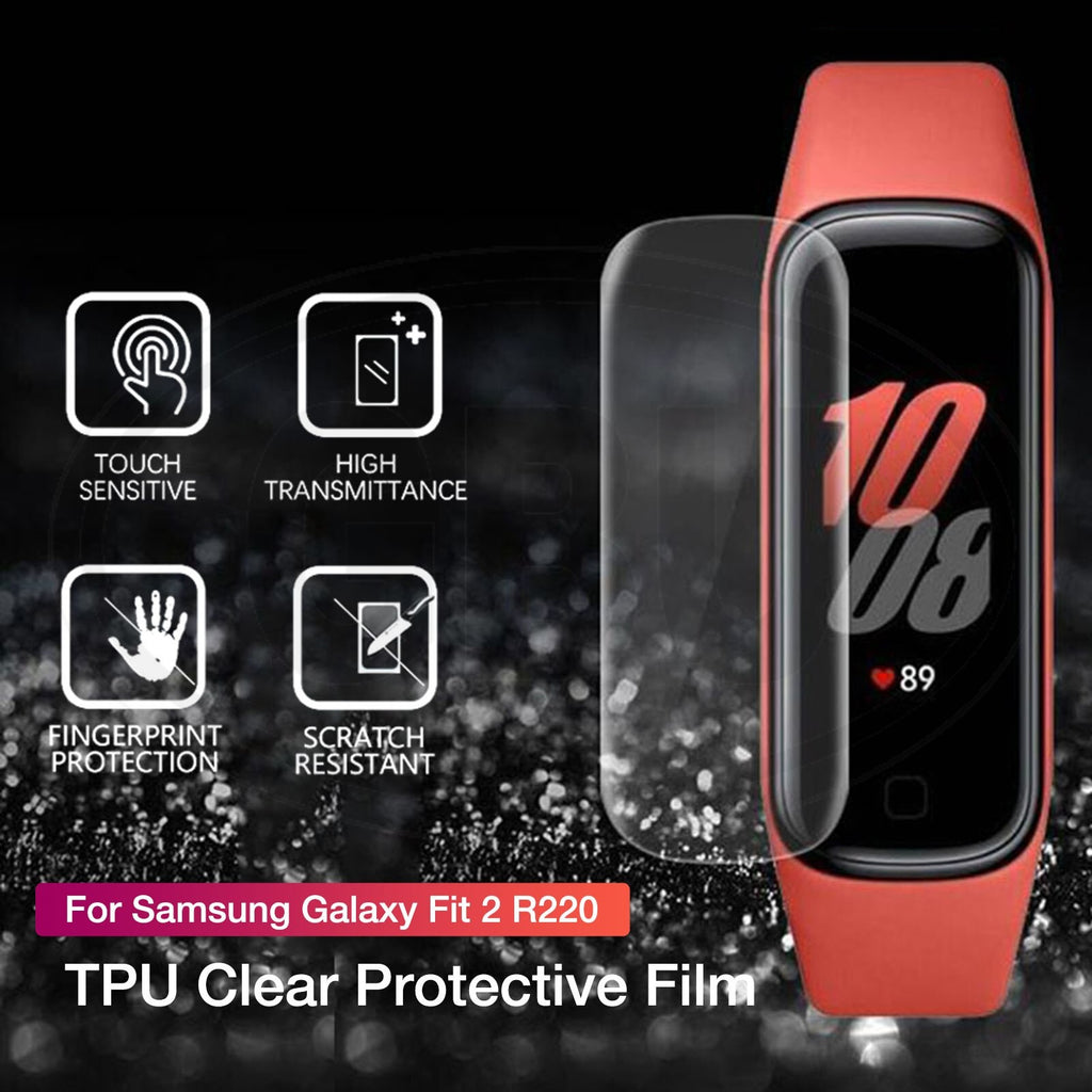 [2pcs] Samsung Galaxy Fit 2 / Fit / Fit2 / R220 / R370 Hydrogel Watch Screen Protector