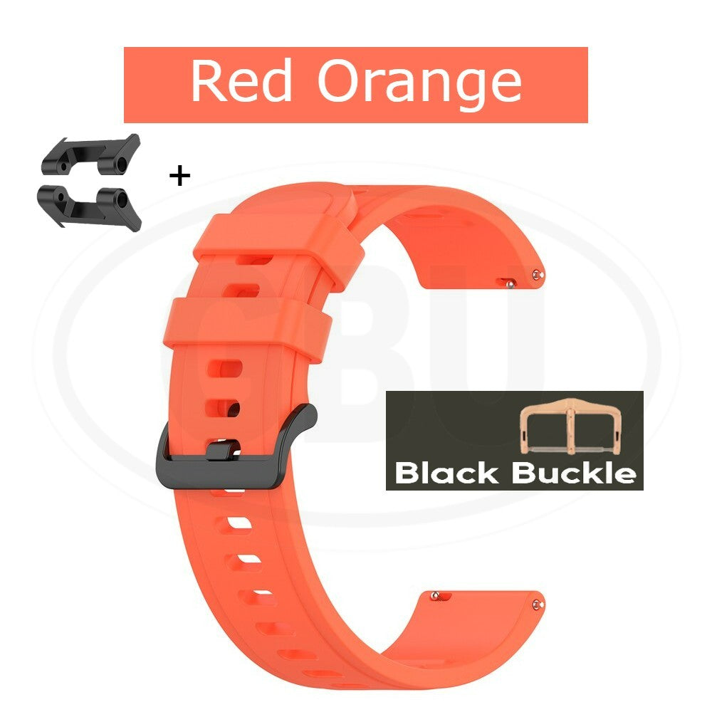 Compatible with Amazfit TRex / T-Rex Pro / T-Rex / TRex Pro Soft Silicone Strap Band  - A1919 / A1918-22mm (NOT ORIGINAL)