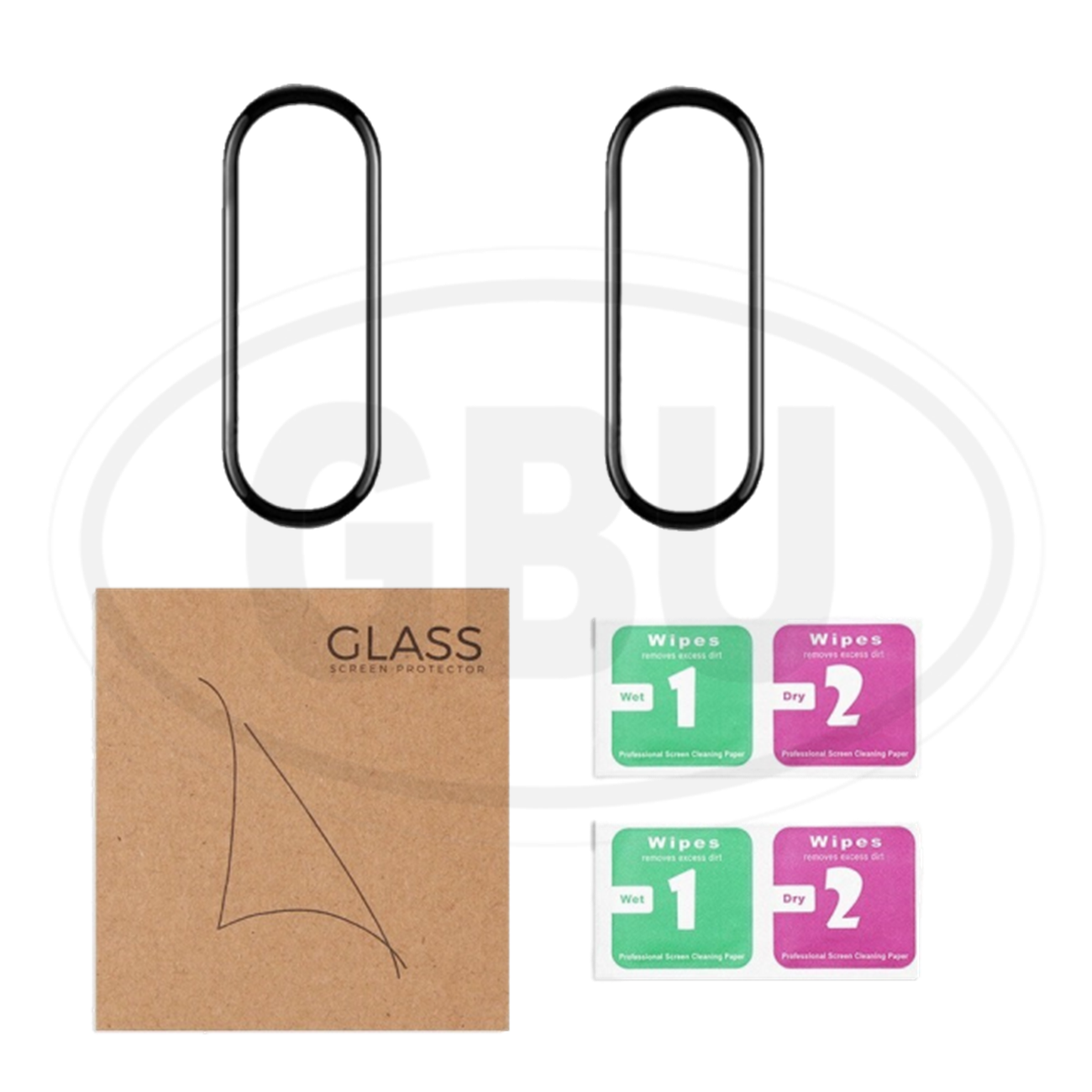 Xiaomi Smart Band 8 / Xiaomi Smart Band 10 / Mi Band 8 / Mi Band 10 Sarung Full Built-in Tempered Glass Cover