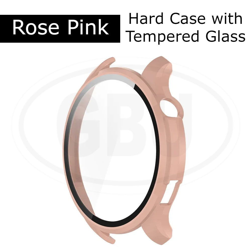 Amazfit GTR 4 / GTR4 2-in-1 Full Cover Case with Tempered Glass Protector Screen
