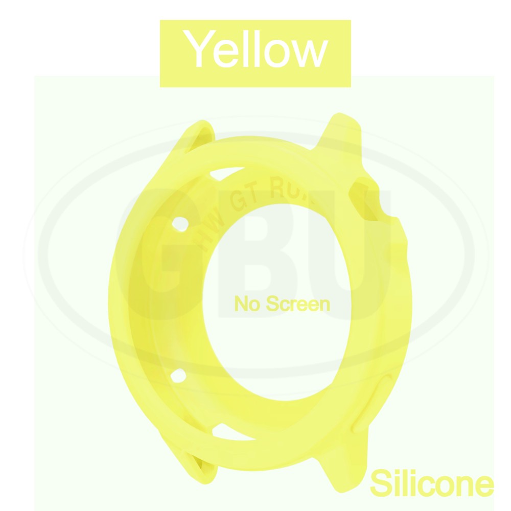 Compatible with Huawei GT Runner 2 Sarung Full Built-in Tempered Glass / Sarung Half Silikon - No Screen  (NOT ORIGINAL)