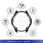 Samsung Galaxy Watch 42mm / Watch 46mm / R810 / R800 TPU Half Protector Cover Case - No Screen