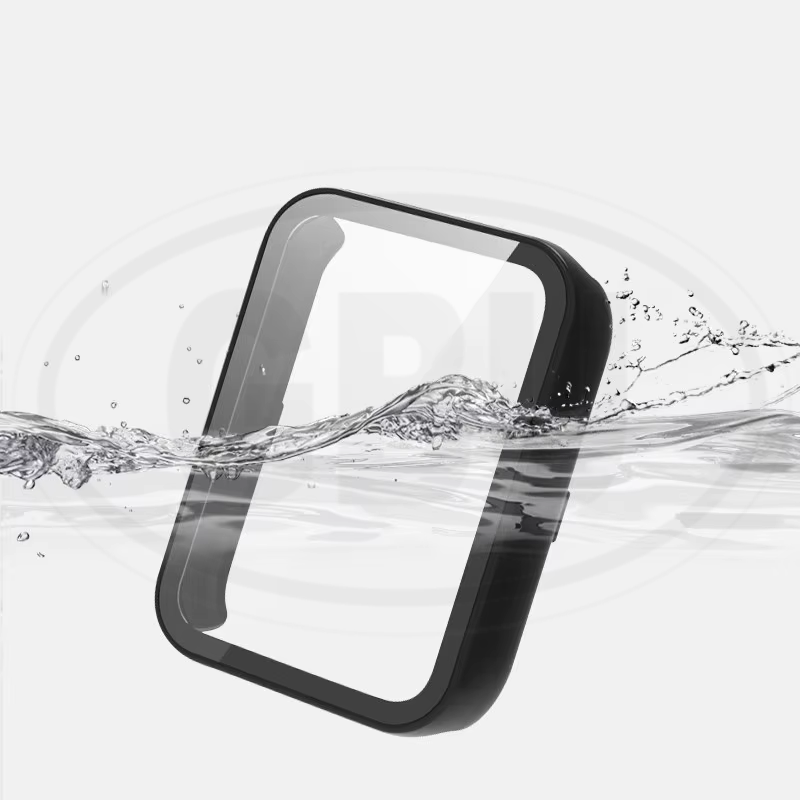 Xiaomi Smart Band 9 Pro / Mi Band 9 Pro / Band 9 Pro Full Cover Case with Tempered Glass Protector Screen - 2-in-1 Cover