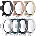 Coros Pace 4 Sarung Full Built-in Tempered Glass Cover / Sarung Half Silikon - No Screen  PERCUMA Anti-Dust Cover