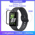 [2pcs] Samsung Galaxy Fit 3 / Fit3 / SM-R390 / R390 3D Full Cover Screen Protector - Full Screen