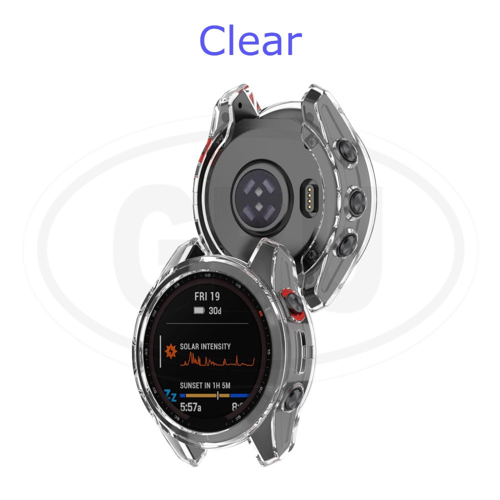 Garmin Fenix 7X / 7S / 7 / Fenix 7S / Fenix 7 TPU Half Cover Protector Case - No Screen