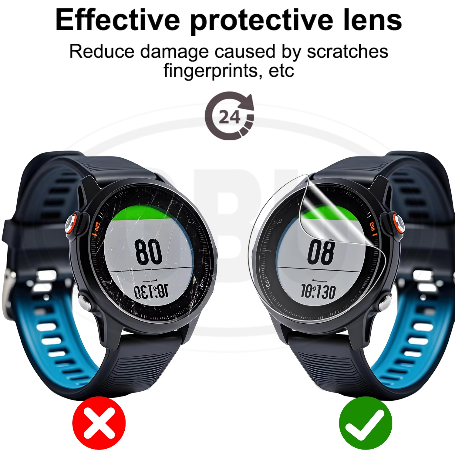 [2pcs] Garmin Approach S50 Hydrogel Watch Screen Protector