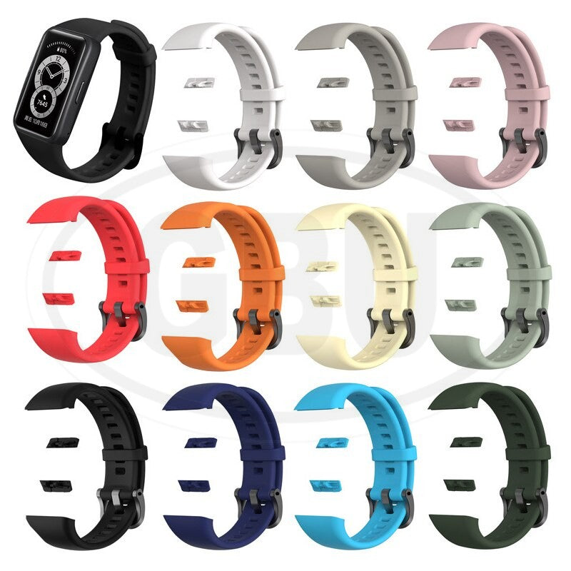 Huawei Band 6 / Honor Band 6 / Huawei Band6 / Honor Band6 / Smart Watch Silicone Strap