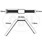 Compatible with Xiaomi Redmi Smart Band 2 / Redmi Band 2 Soft Silicone Replacement Strap Band (NOT ORIGINAL)