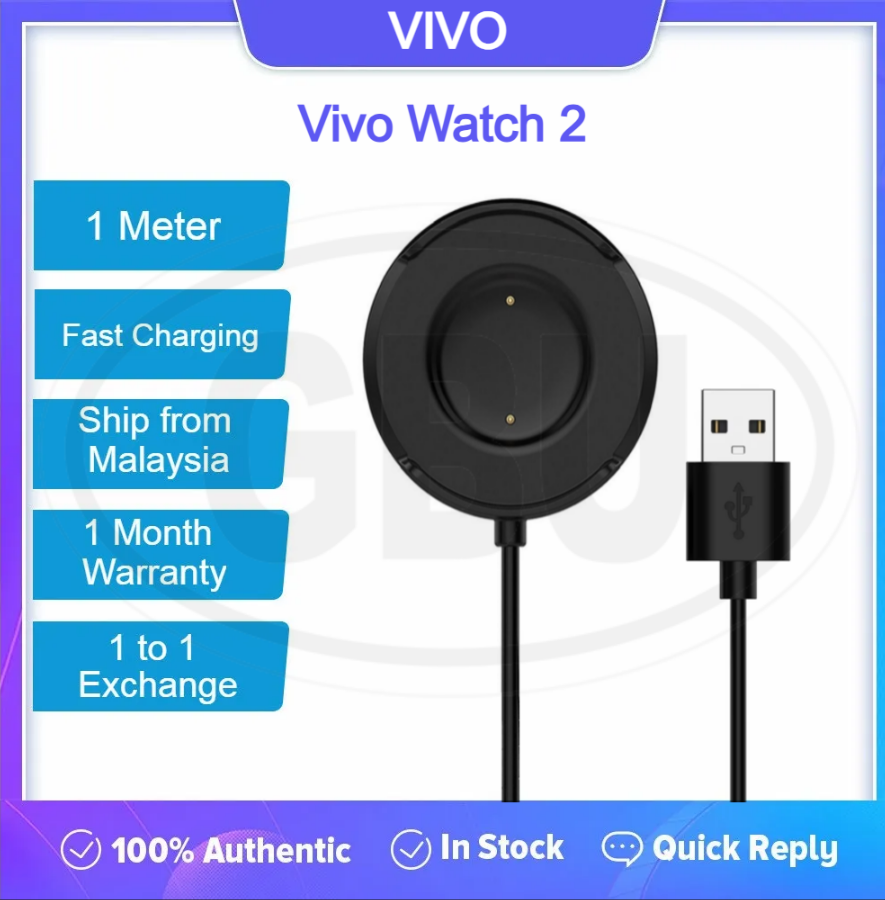Vivo Watch 2 USB Magnetic Charger Dock Cradle Cable
