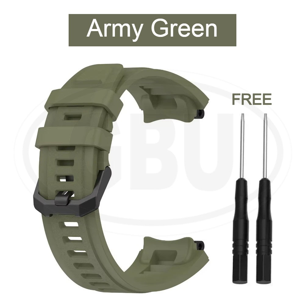 Amazfit Active Edge A2212 Smartwatch Tali Silikon Lembut / Watch Strap (High Quality) - 22mm