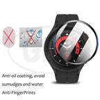 [2pcs] Samsung Galaxy Watch 5 Pro / Watch 5 40mm / 5 44mm 3D Full Cover Screen Protector Tempered Glass - Full Screen