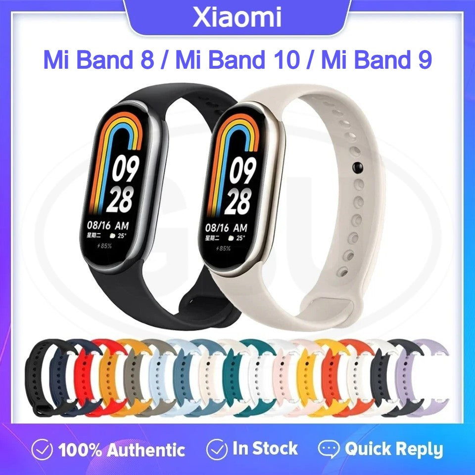 Xiaomi Smart Band 10 / Xiaomi Smart Band 9 / Mi Smart Band 8 Smartwatch Watch Strap - High Quality