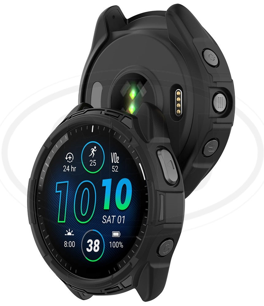 Garmin Forerunner 965 / FR965 TPU Half Cover Protector Case - No Screen