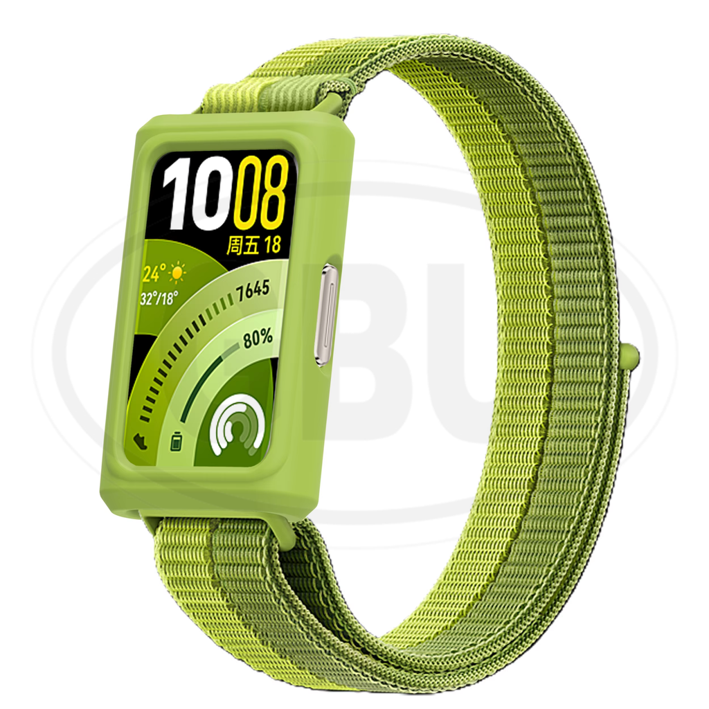 Huawei Band 11 / Huawei Band 11 Pro Sarung Full Built-in Tempered Glass / Sarung Half Silikon - No Screen Cover