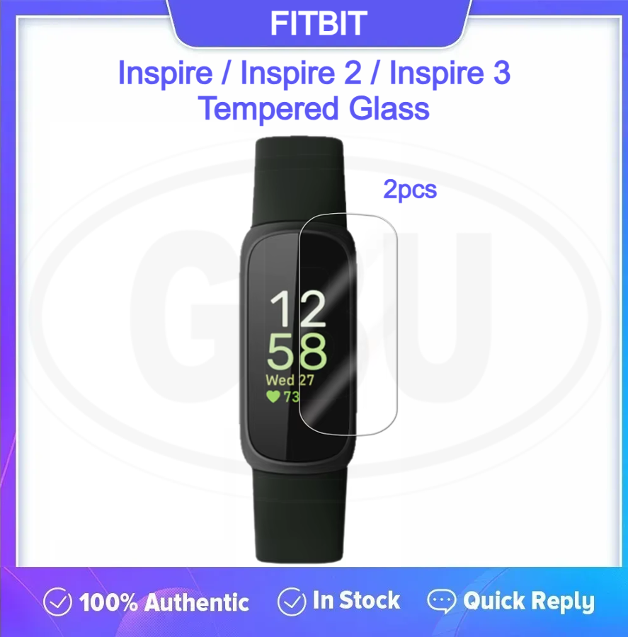 [2pcs] Fitbit Inspire 3 / Inspire 2 / Inspire Hydrogel Watch Screen Protector