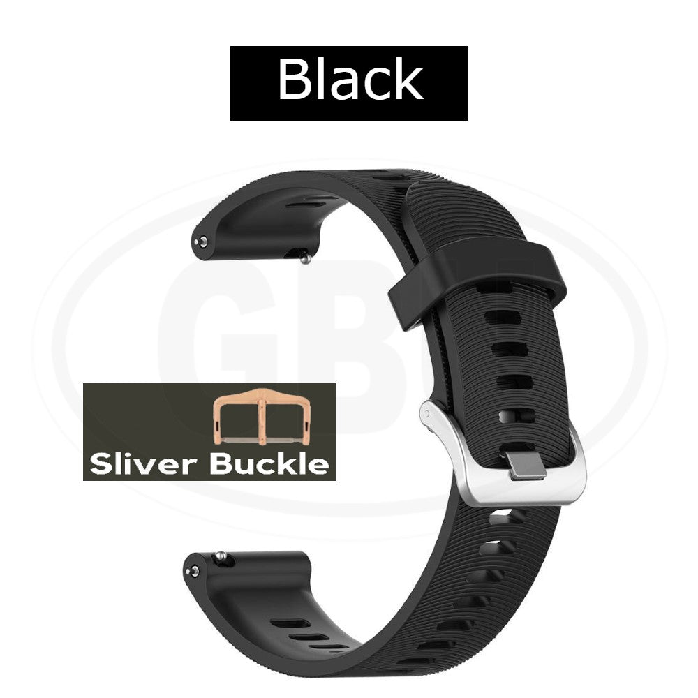 Garmin Ridge Silicone Quick Release Watch Strap 20mm Replacement Band
