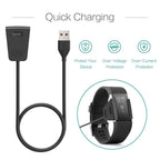Fitbit Charge 2 Replacement USB Chargers Charging Dock Cables