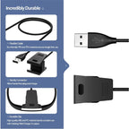 Fitbit Charge 3 Replacement USB Chargers Charging Dock Cables