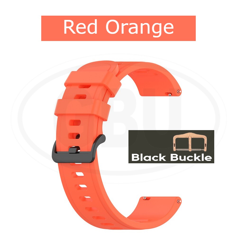 Garmin Smooth Silicone Quick Release Watch Strap 20mm 22mm Replacement Band