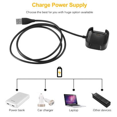 Compatible with Fitbit Versa 2 Replacement Charger Cradle Dock Cable (NOT ORIGINAL)