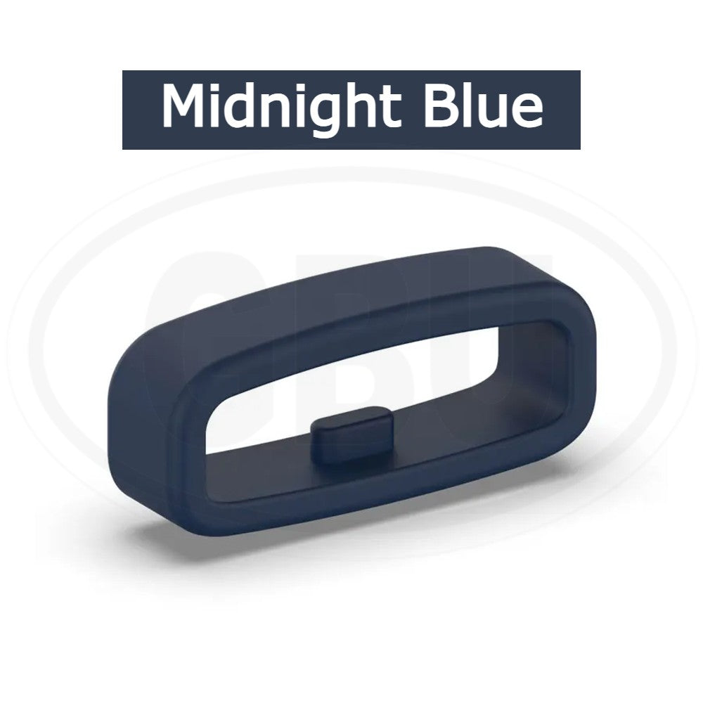 Rubber Silicone Watch Band Strap Ring Loop Holder Watch Strap Keeper Free Loop Strap Loop Keeper - 18mm / 20mm / 22mm