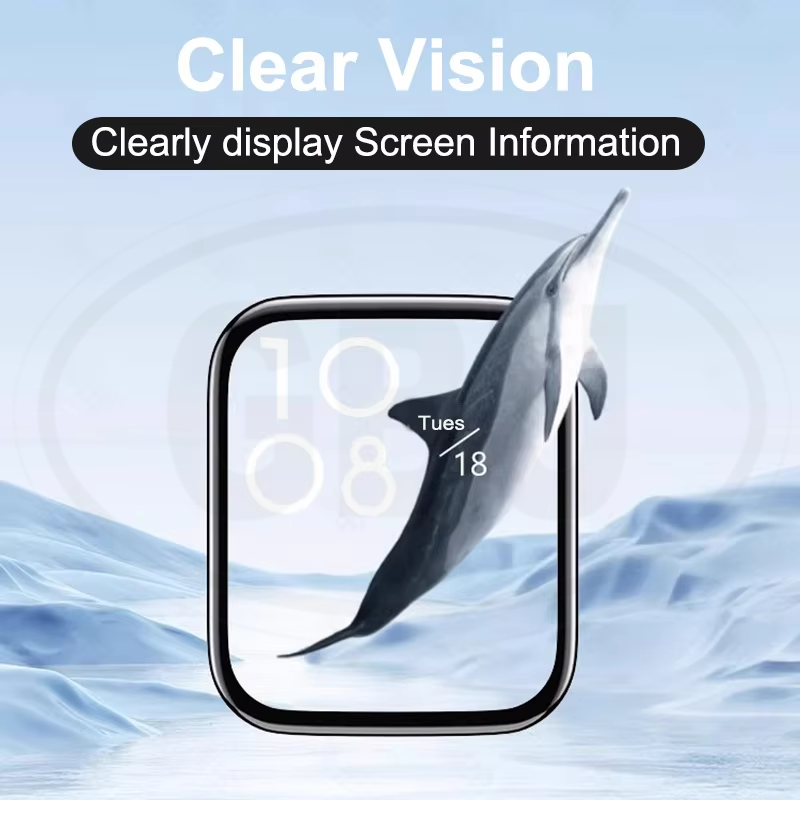 [2pcs] Huawei Watch Fit 3 3D Full Cover Screen Protector - Full Screen